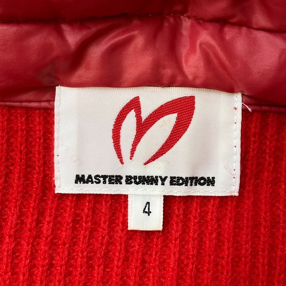サイズ：4 MASTER BUNNY EDITION マスターバニーエディション ダウン