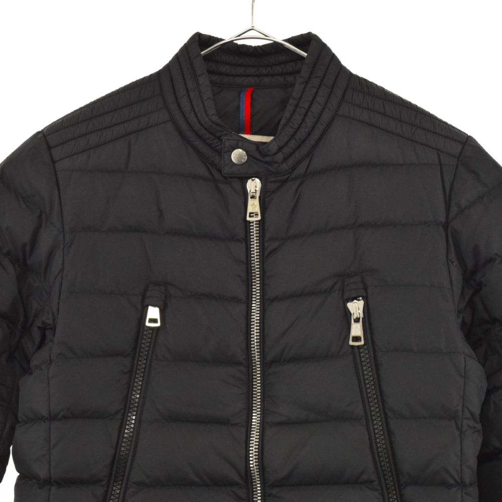 MONCLER (モンクレール) AMIOT GIUBBOTTO B20914030205 68352 アミオット  シングルライダースナイロンダウンジャケット