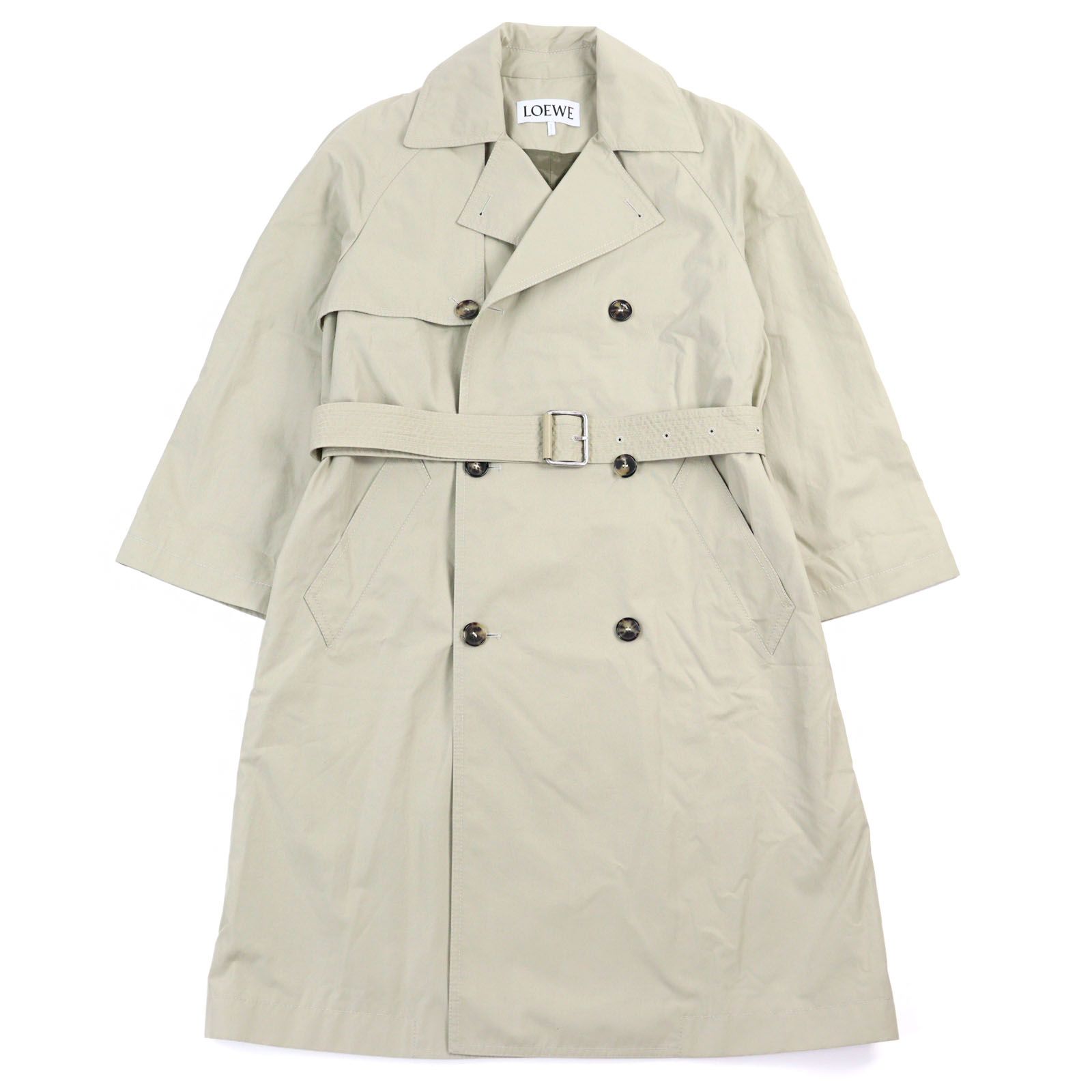 未使用品○LOEWE ロエベ H526Y01W7 コットン100% 子羊革