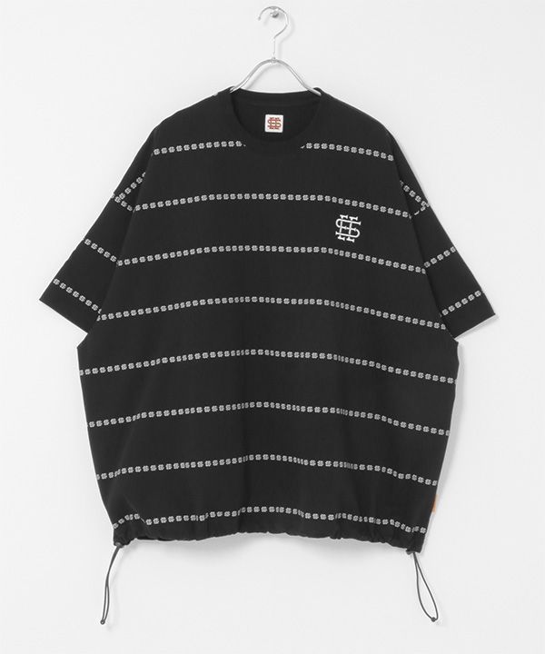 SEE SEE SUPER BIG S LOGO BO DS ボーダーT 25SS 新作 正規品 XL