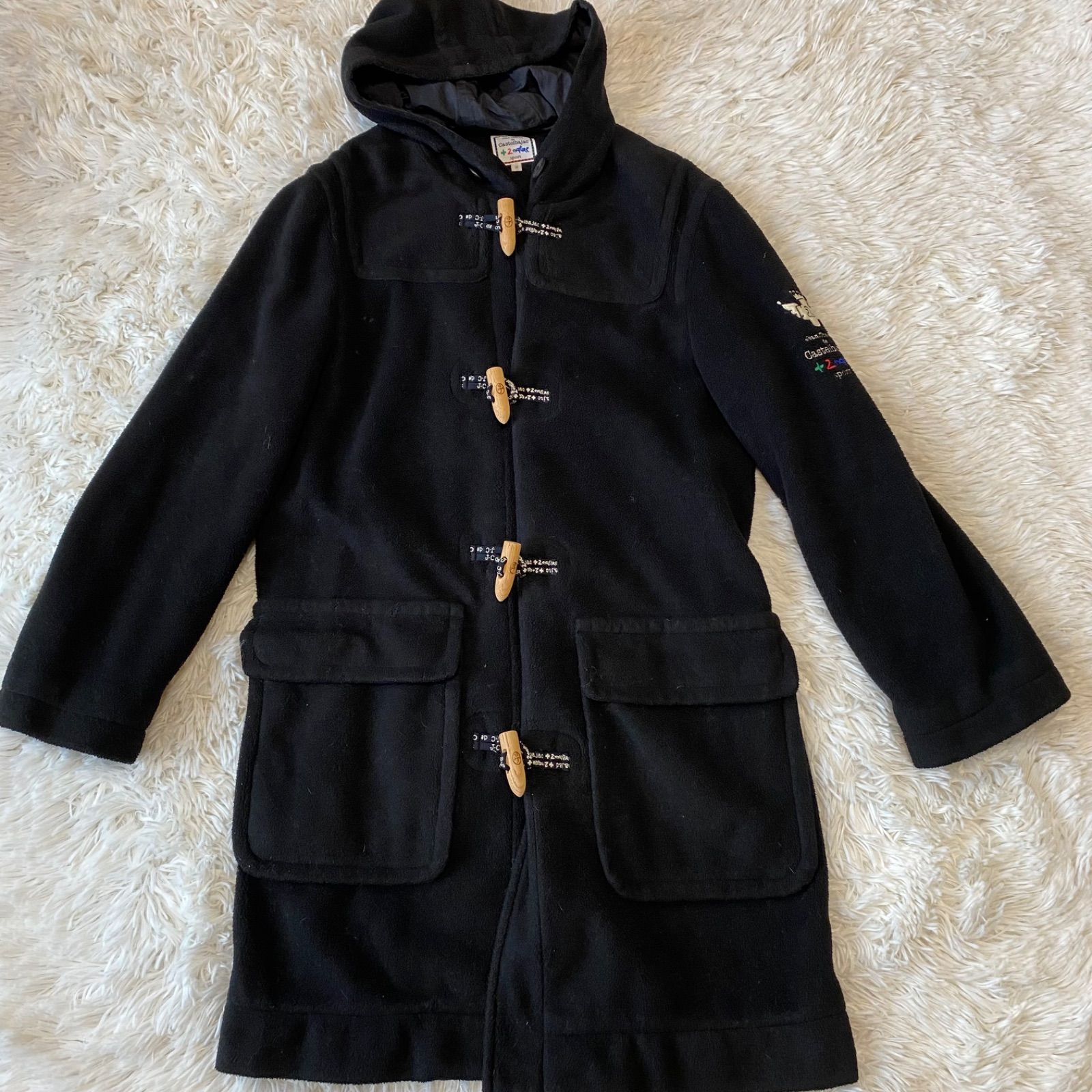 カステルバジャックスポーツ ダッフルコート ブラック - メルカリ