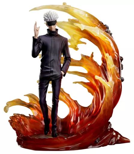 中古】フィギュア 五条悟 -無下限呪術- 「呪術廻戦」 1/7 塗装済み完成