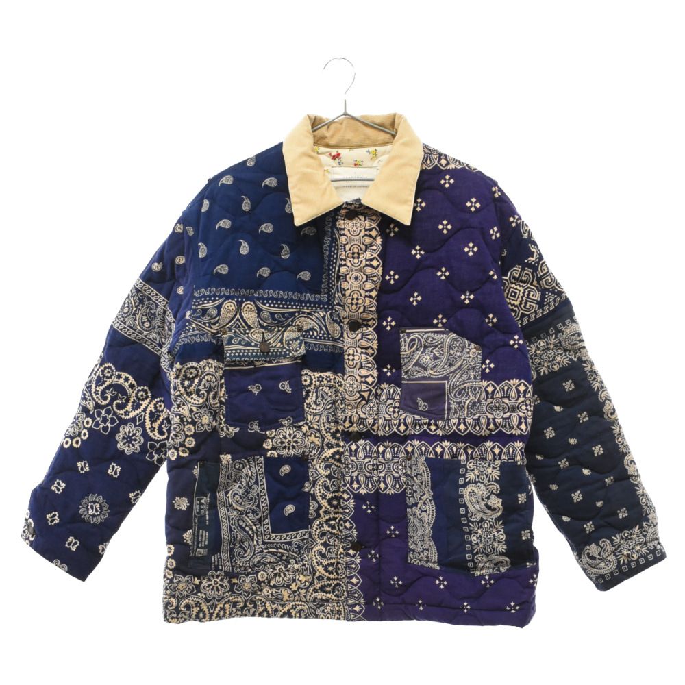 readymade キルテッドバンダナバーンコート READY MADE (レディメイド) 20AW Quilting Bandana Burn Coat