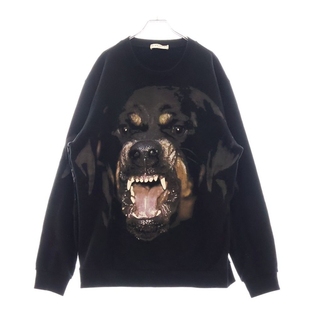 贅沢品 (ジバンシィ) GIVENCHY 18SS クルーネック ロットワイラー トップス