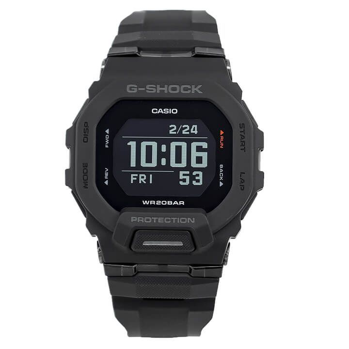 CASIO カシオ G-SHOCK Gショック ジーショック GBD-200-1 海外モデル Bluetooth デジタル ウレタン メンズ 腕時計  時計 ジースクワッド ランニングウォッチ スポーツ クオーツ - メルカリ