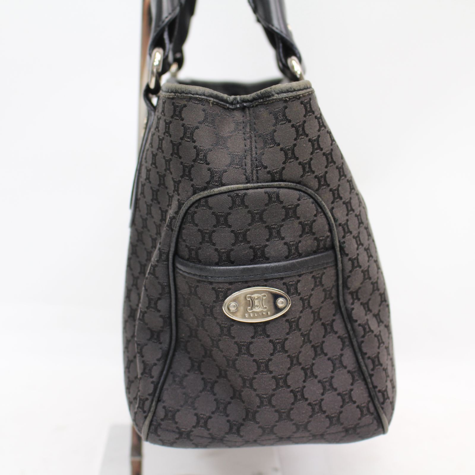 美品♡CELINE✨セリーヌ　トリオンフ　マカダム　モノグラム ブギーバッグ 極美品□セリーヌ CELINE□ブギーバッグ マカダム柄