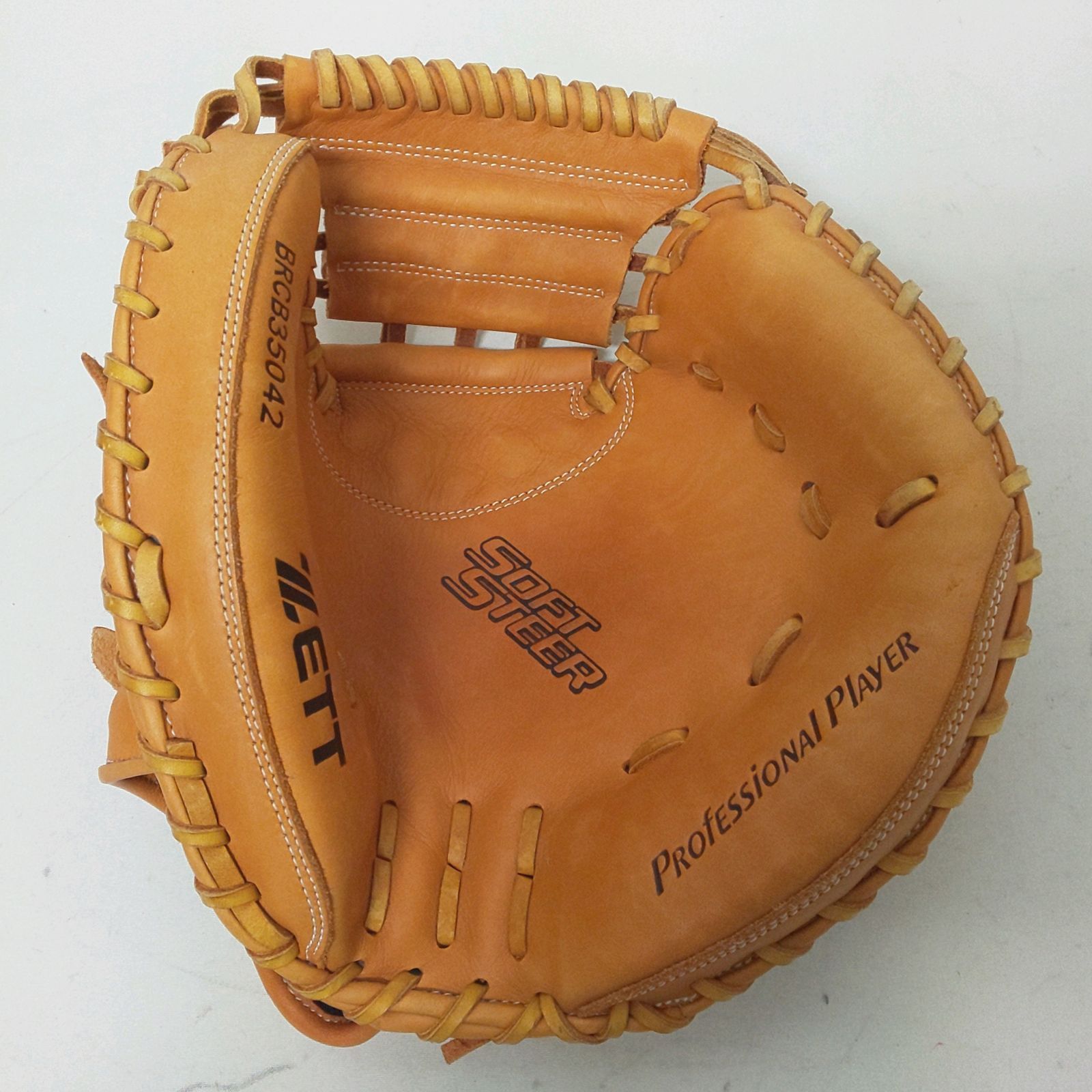 【美品】ZETT 一般軟式キャッチャーミット ソフトステア 軟式キャッチャーミット ソフトステア 捕手用 | 【ZETT】ゼット