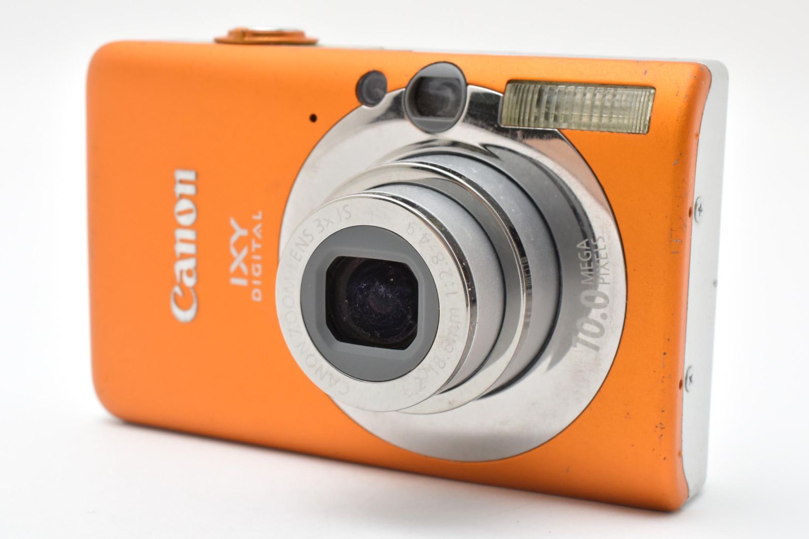 Canon IXY DIGITAL イクシーデジタル 110 IS オレンジ Canon IXY DIGITAL 110 IS compact digital camera orange