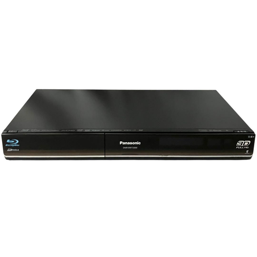 パナソニック ブルーレイレコーダー 2番組同時録画 DMR-BWT2000 パナソニック ブルーレイレコーダー 2番組同時録画 DMR-BWT2000