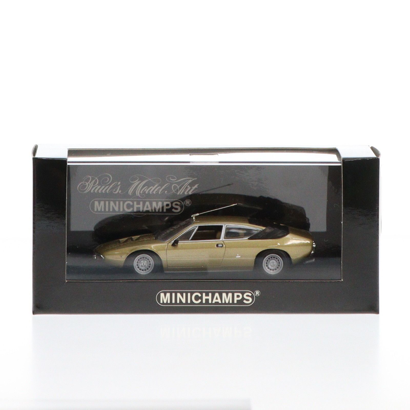 Lamborghini - 1/43 Lamborghini Urraco(ランボルギーニ ウラッコ) 1974(ゴールド) 完成品 ミニカー(400103320) MINICHAMPS(ミニチャンプス) 1/43 Lamborghini Urraco(ランボルギーニ ウラッコ) 1974
