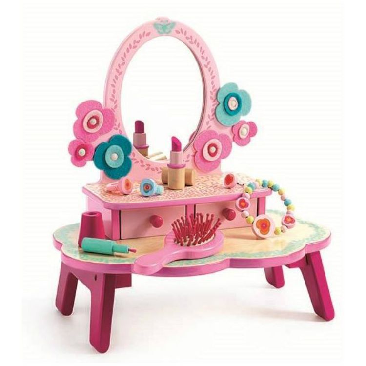 4FUL 佐藤産業 アンリ デスクドレッサー 幅800×奥行400×高さ700mm WH