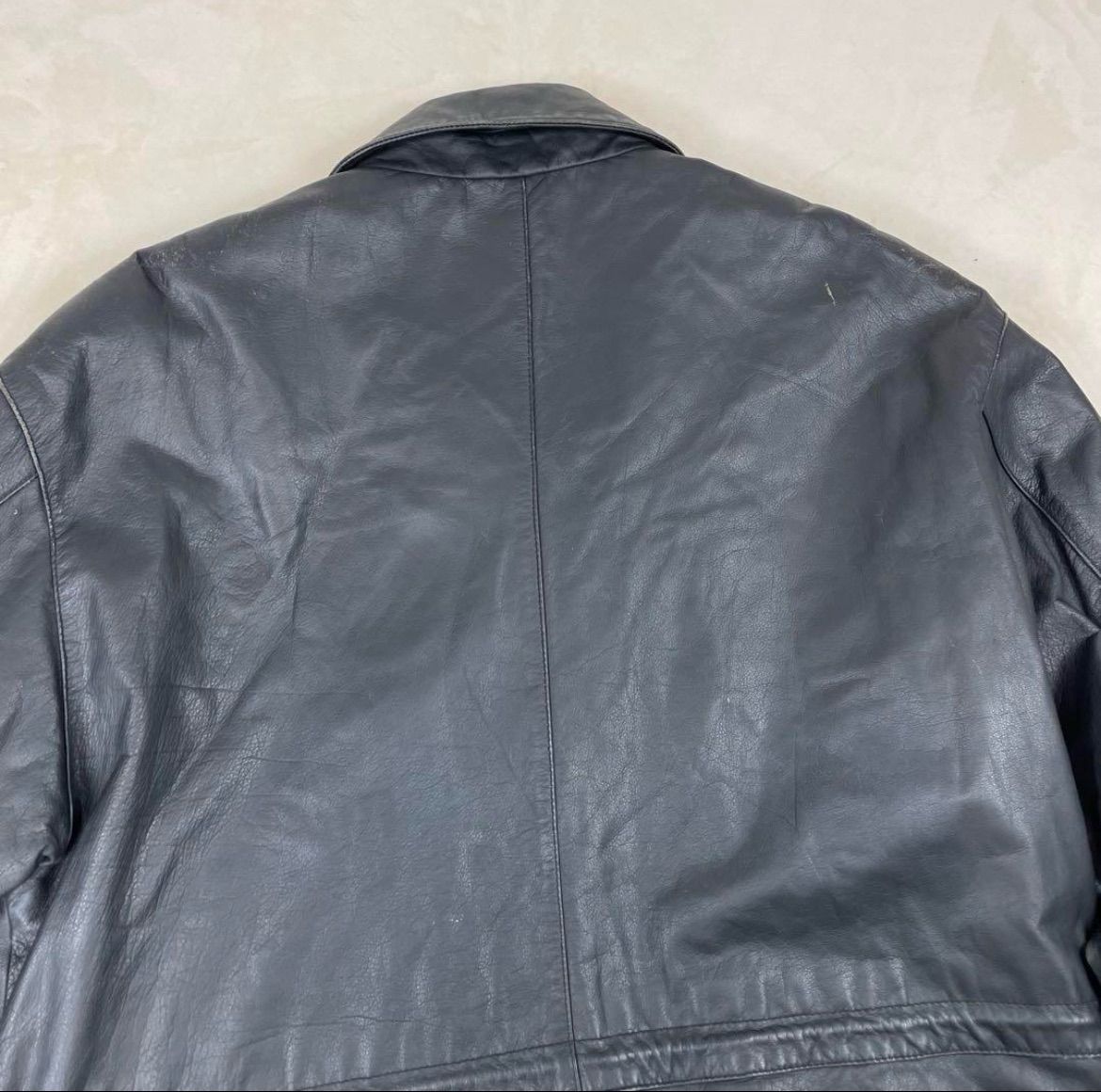 美品 STRATHCONAR カウレザージャケット キルティング XL 美品 STRATHCONAR カウレザージャケット キルティング XL