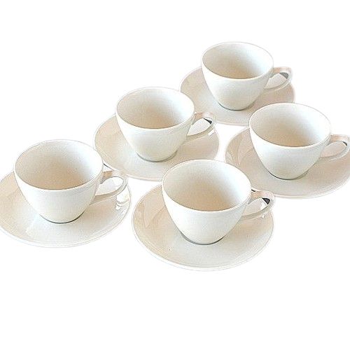 メギド72 カップ＆ソーサーセット　C99 603 White Bone kcme 白と青のカップ・ソーサー5個セット｜Yahoo