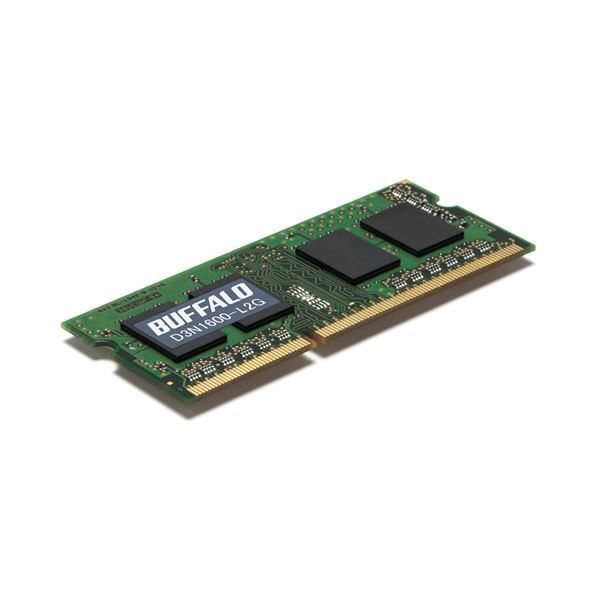(まとめ）バッファロー 法人向け PC3L-12800 DDR3 1600MHz 204Pin SDRAM S.O.DIMM 2GB MV-D3N1600-L2G 1枚