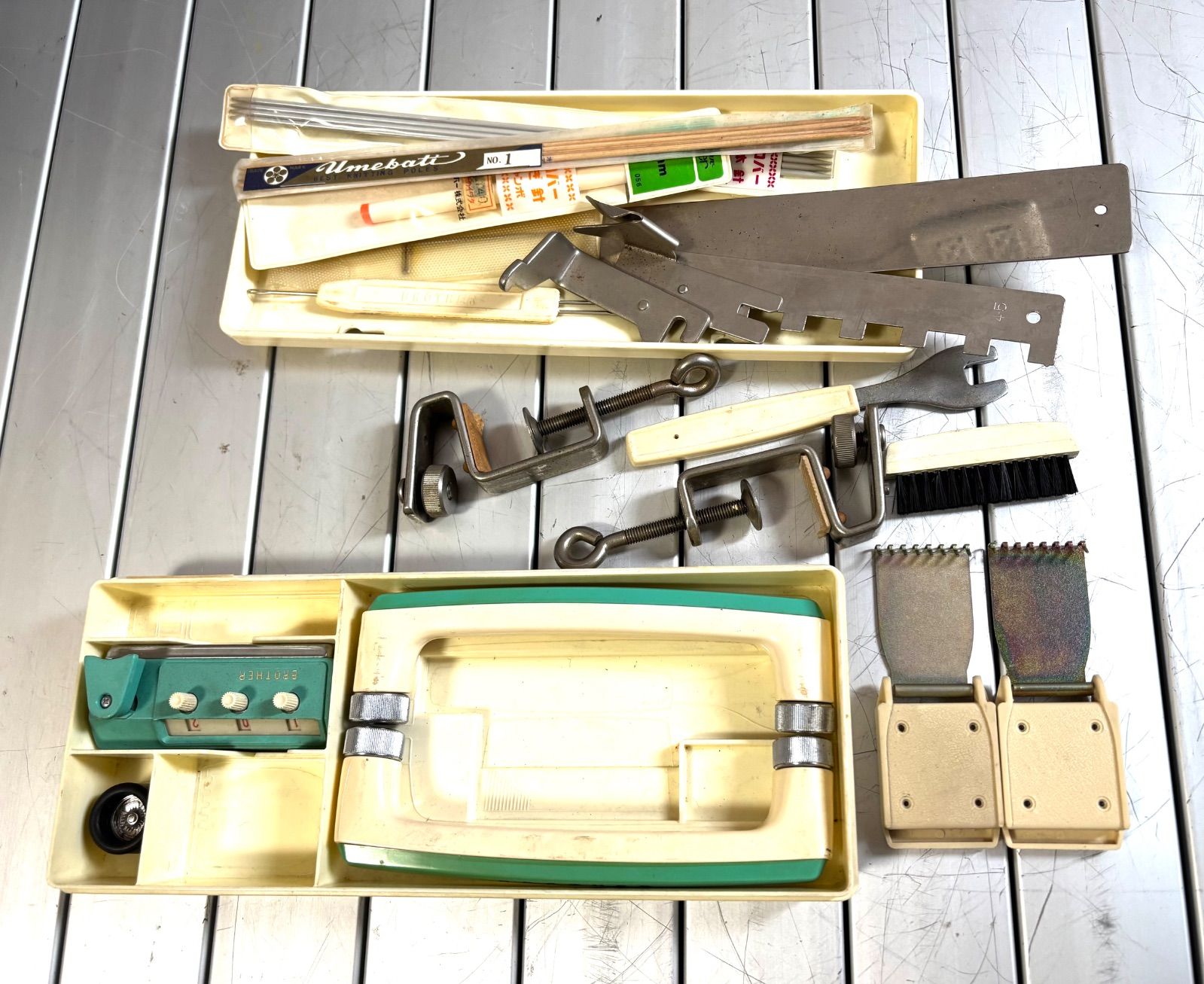 BROTHER ブラザー編機 ハイL KH-587 元箱付 編み物 手工芸 ハンド