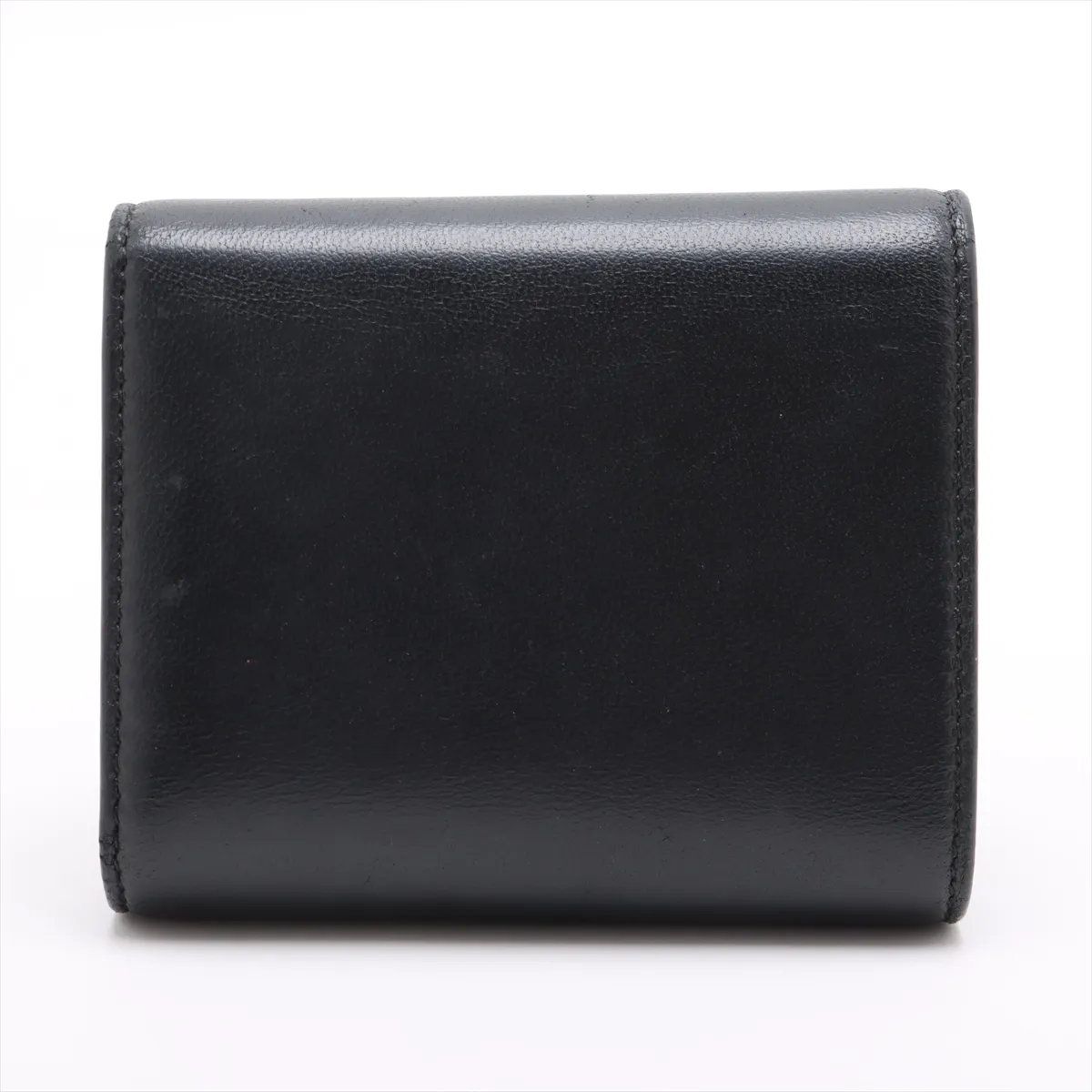 美品 セリーヌ トリオンフ レザー 三つ折り 財布 コンパクト  