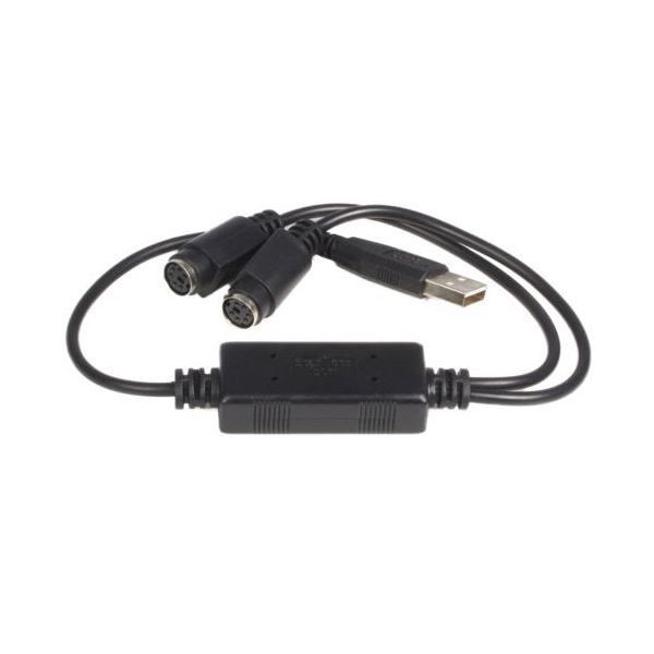 まとめ StarTech.com USB-PS 2変換アダプタケーブル PS 2マウス キーボード用 USBPS2PC 1個 ×3セット
