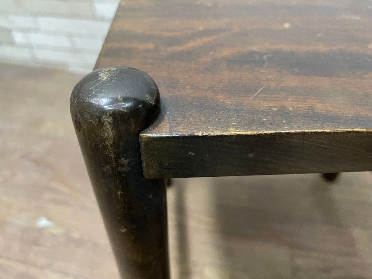 北海道民芸 スツール 樺材 椅子 腰掛け 飾り台 アンティーク 北海道