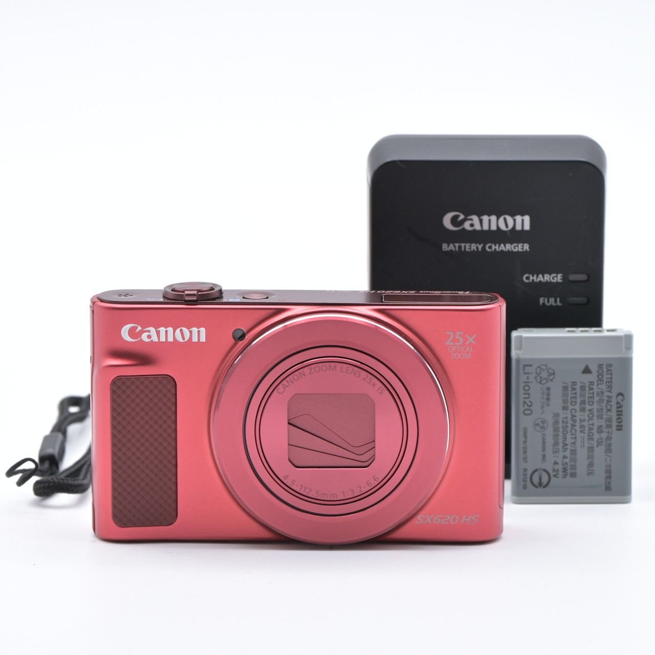 Canon キヤノン PowerShot SX620 HS レッド コンパクトデジタルカメラ 