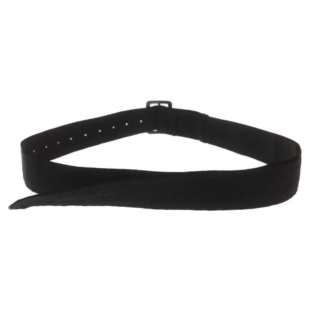 yohji yamamoto ロングベルト COW LEATHER25MM LONG RING BELT(FREE SIZE Black): S'YTE｜THE
