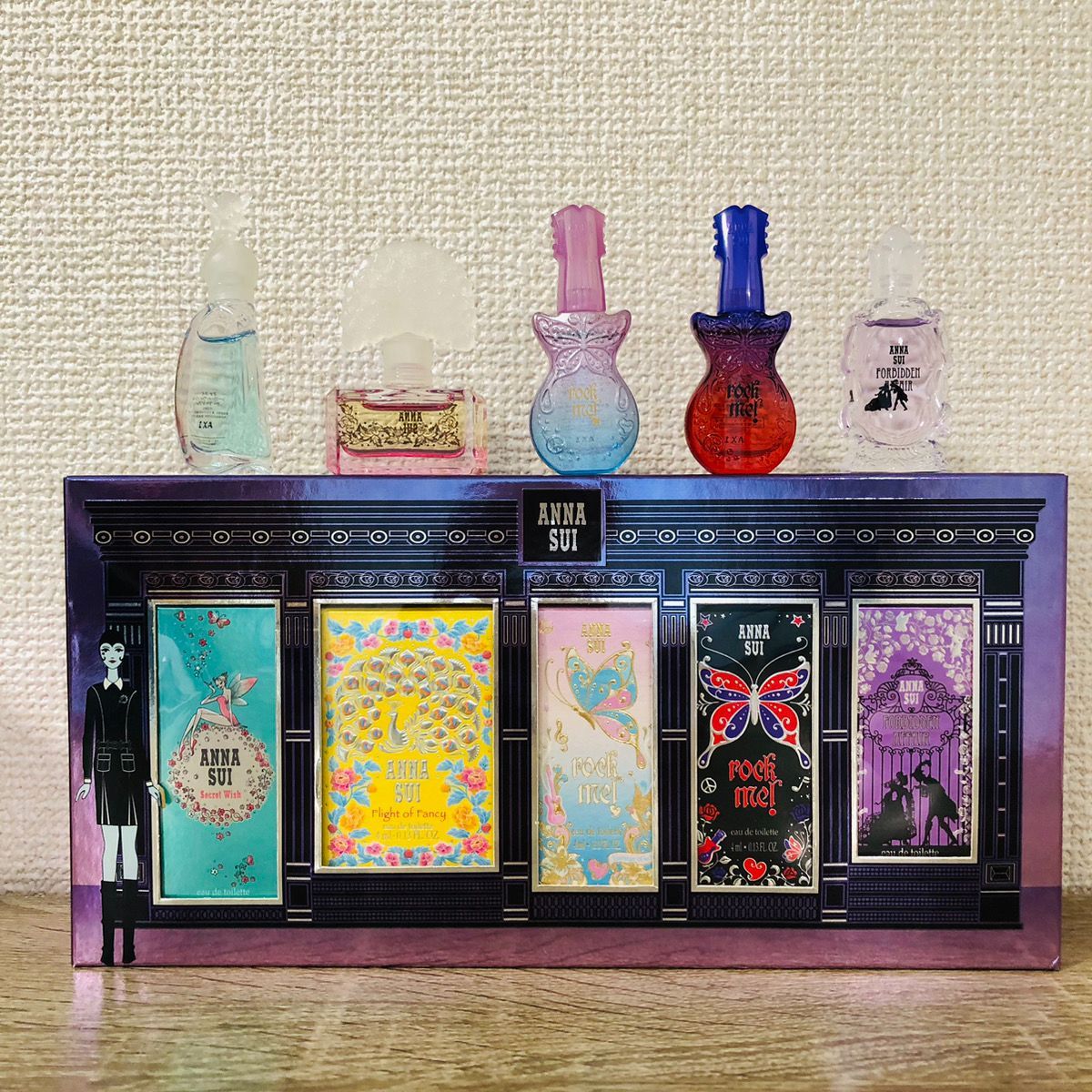 アナスイ ミニ香水セット 7M-971 ANNA SUI アナスイ 香水ミニ 5個 