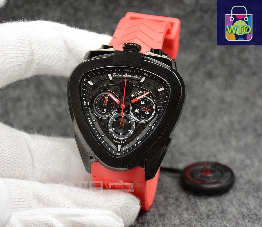 べ*ん様 ランボルギーニ メンズ腕時計【稼働品】 今日WTO！Lamborghini ランボルギーニ 新款 メンズ スポーツ