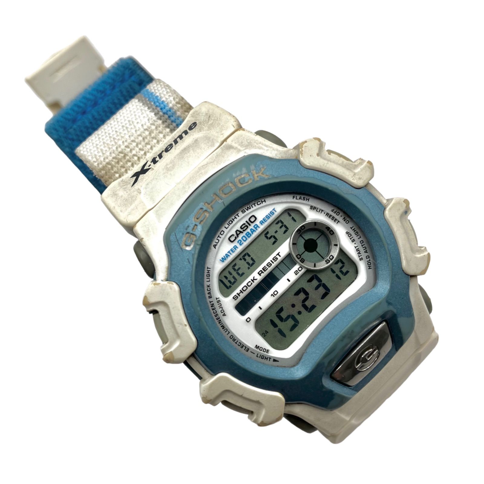 CASIO◇ソーラー腕時計・G-SHOCK/デジアナ/ラバー/WHT/WHT/SS- - albano-agency-azores.com