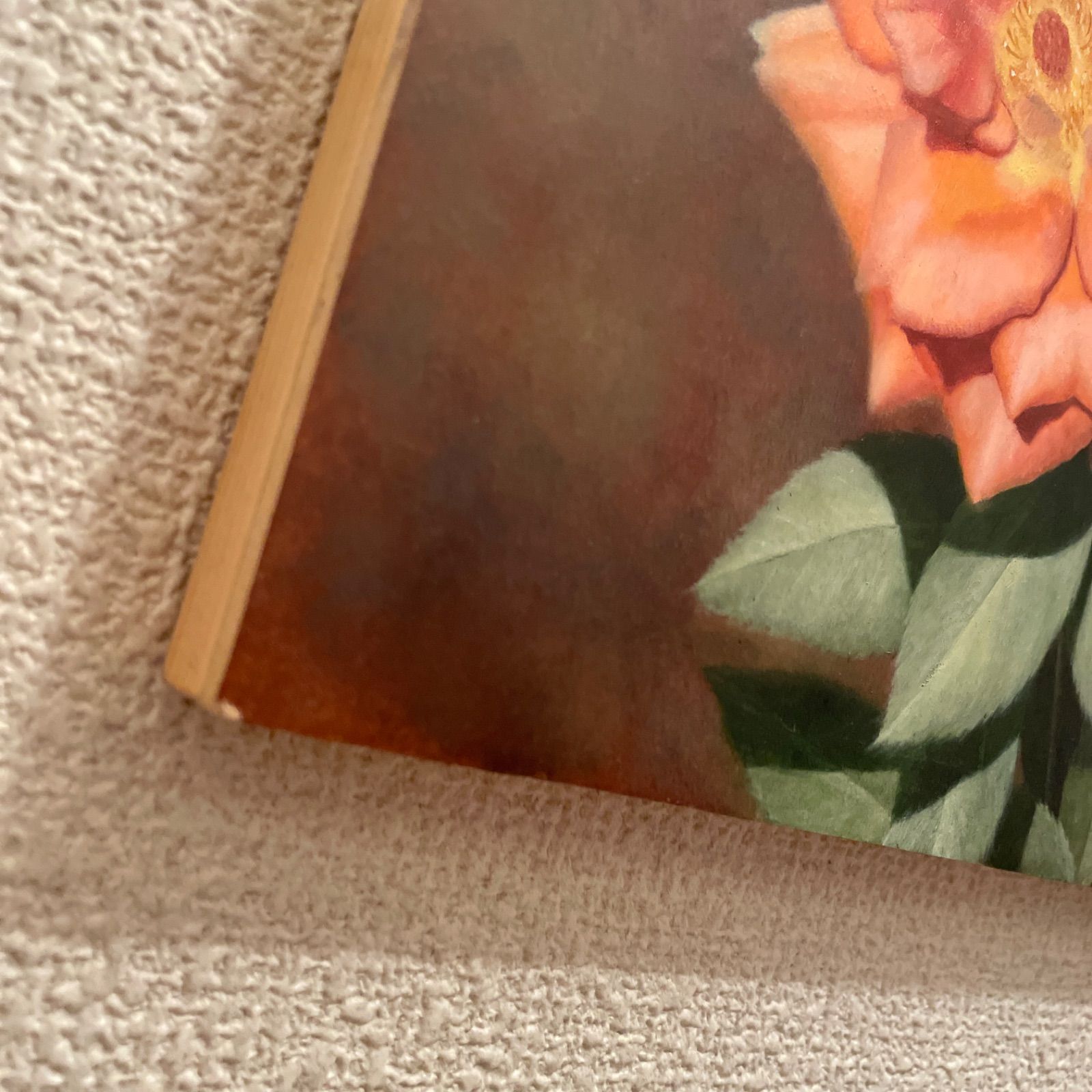 ★一点もの ★油絵 肉筆 ★omiのオリジナル作品 ★「薔薇」★F4号 ☆一点もの ☆油絵 肉筆☆omiのオリジナル作品☆薔薇☆F4号