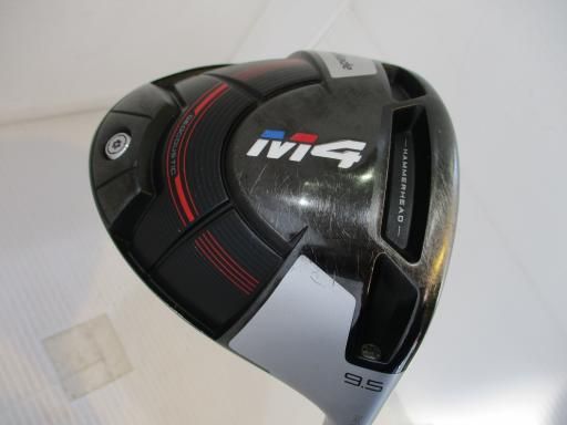 テーラーメイド M4 9.5° ドライバー DR 純正特注シャフト (フレックスS