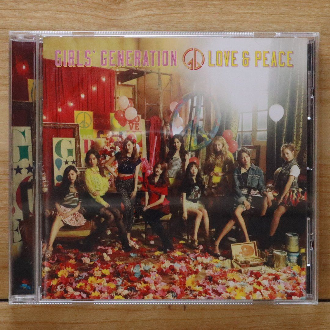 海外限定スパイク販売 国内盤CD☆少女時代/GIRLS' GENERATION□ LOVE＆PEACE K-POP・アジア