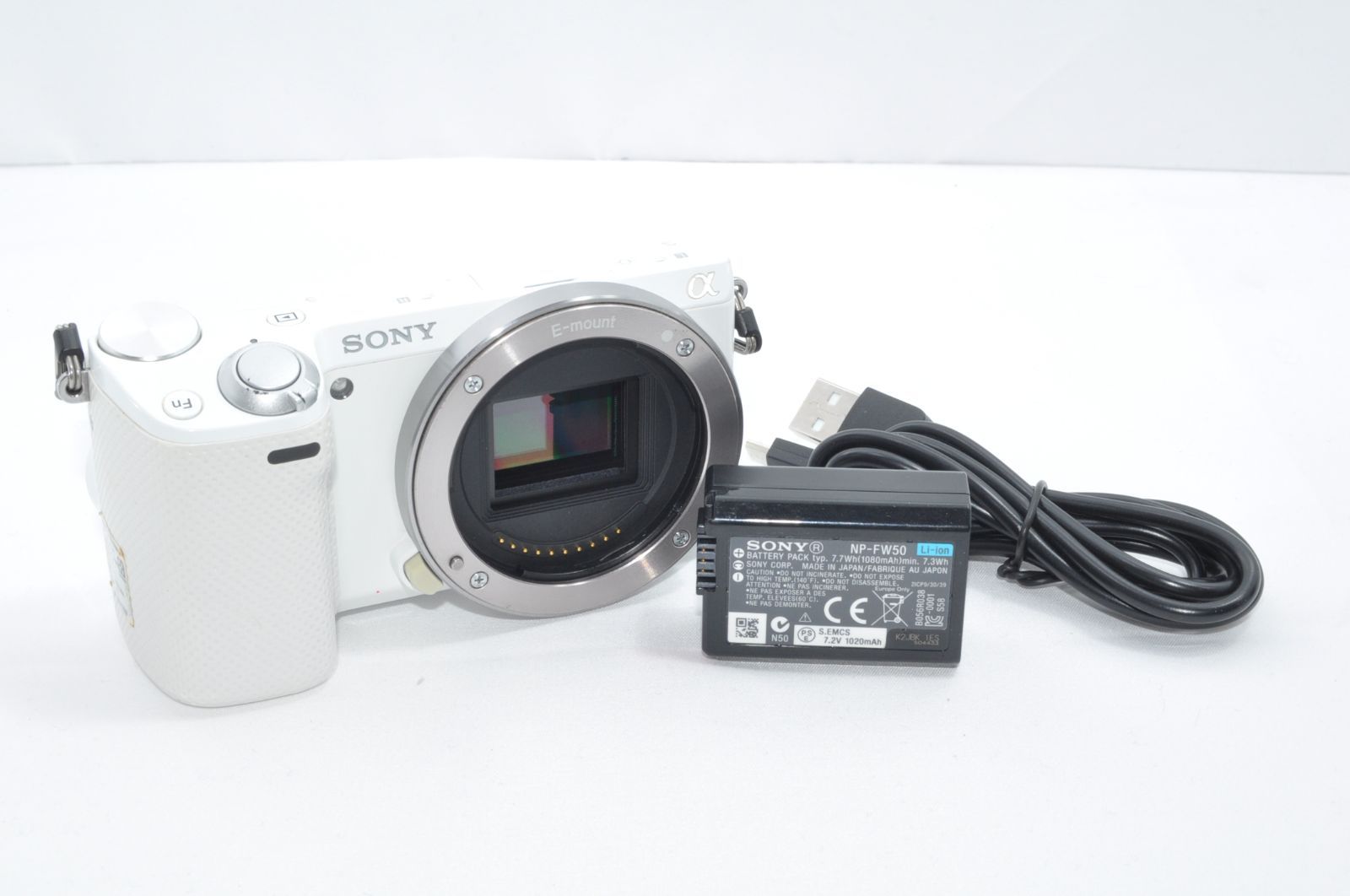 SONY α NEX-5R ホワイト ソニー NEX-5R ホワイト本体