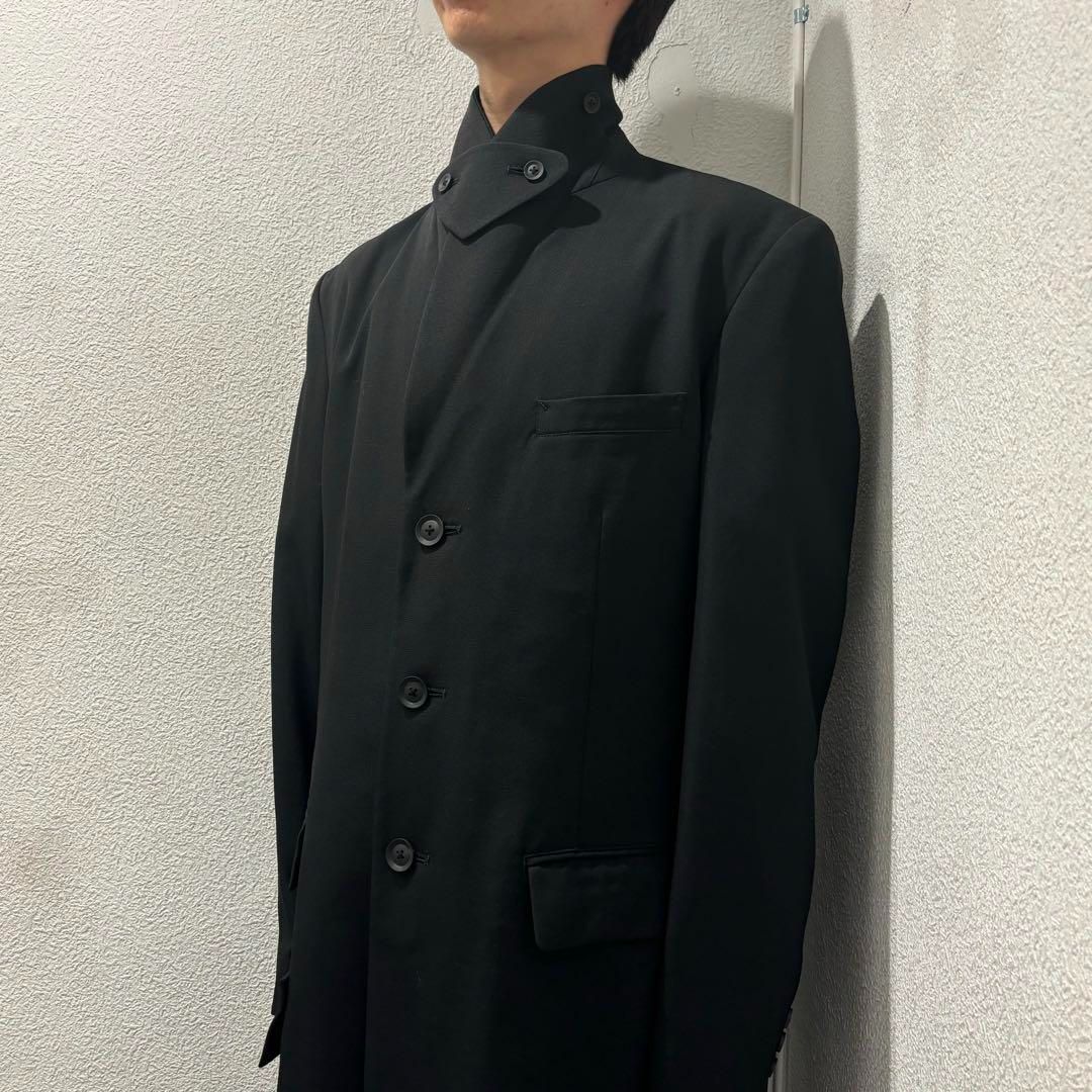 REGULATION MEN Yohji Yamamoto レギュレーションヨウジヤマモト WOOL GABARDINE DOCTOR'S COAT  HJ-J01-140　ウールギャバジン ドクターコート【表参道t】