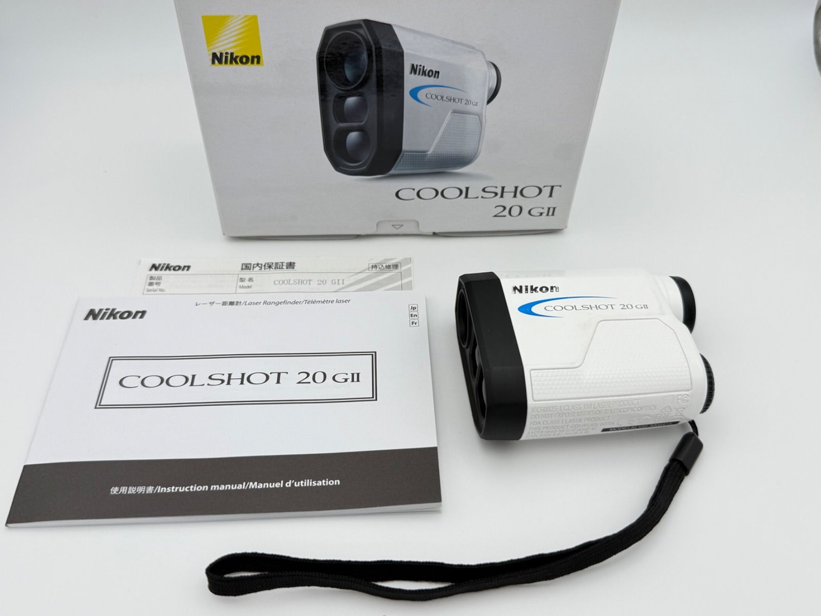 Nikon COOLSHOT 20 GII ニコン クールショット ゴルフ用レーザー距離計