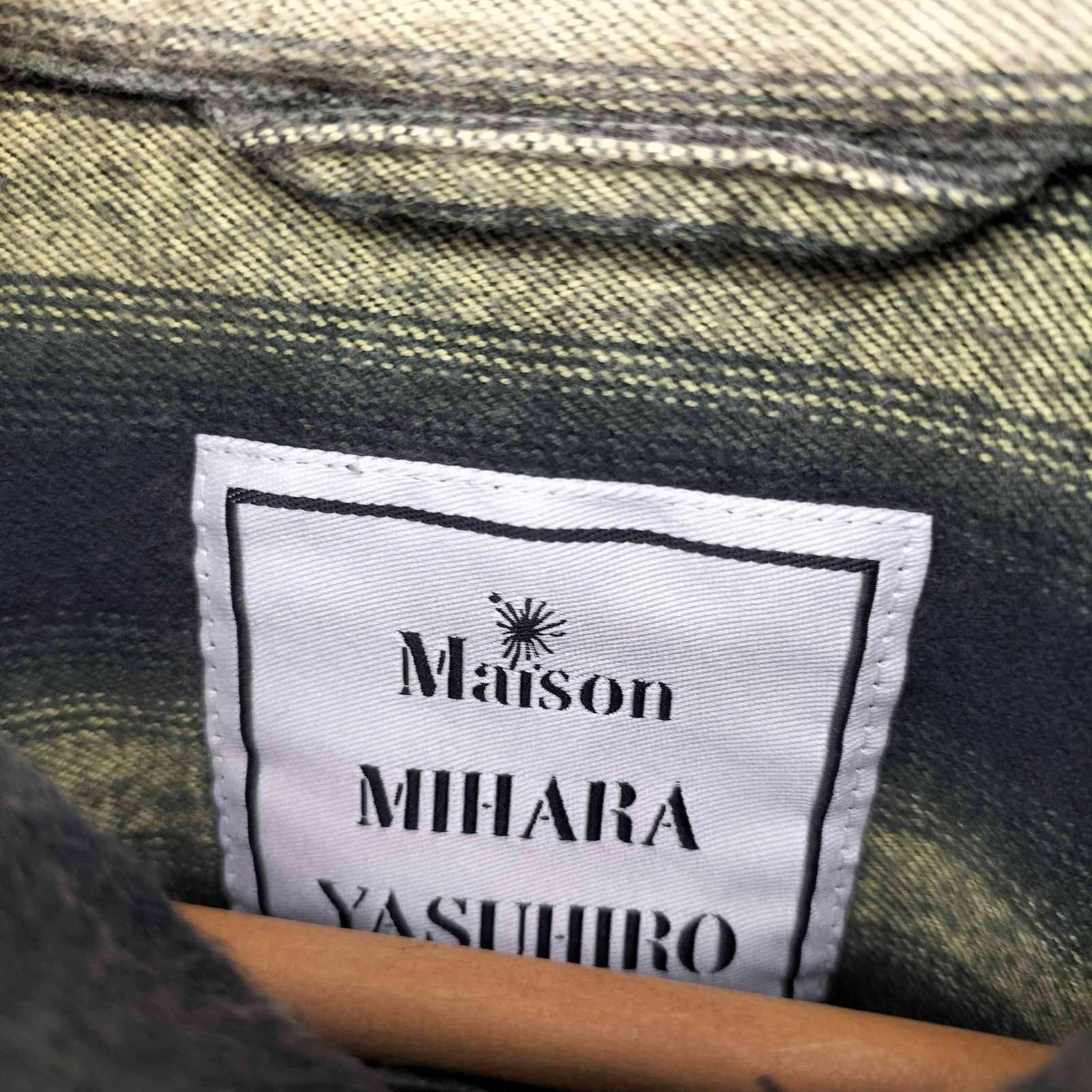 メゾンミハラヤスヒロ Maison MIHARA YASUHIRO vintage like stripe 