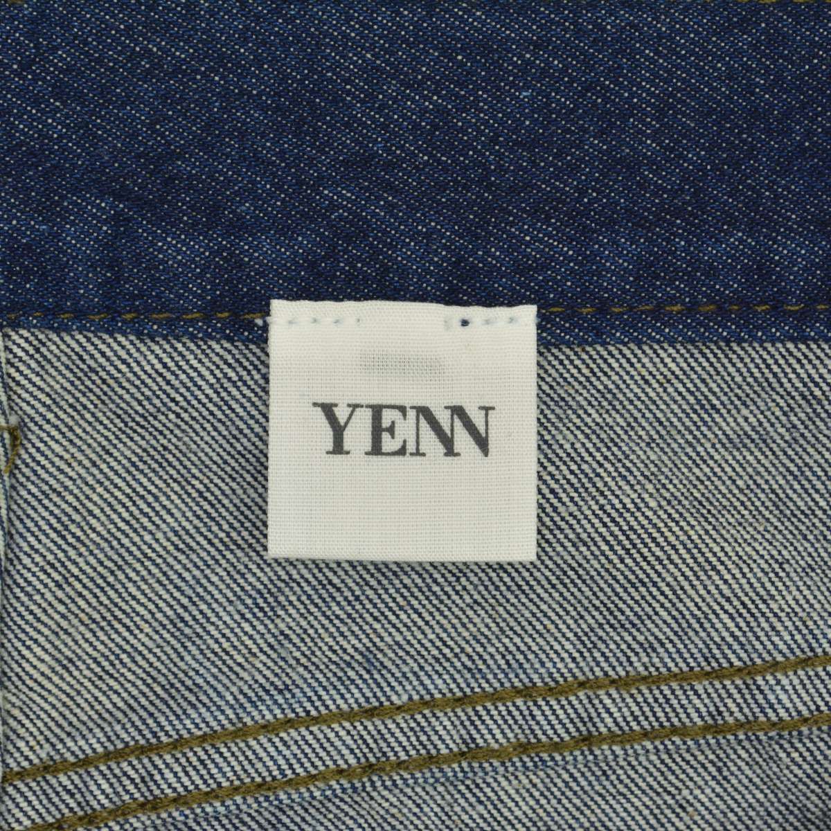 YENN】Y244-31112 SIDE PLEATED DENIM PANTSデニムパンツ 楽天市場  