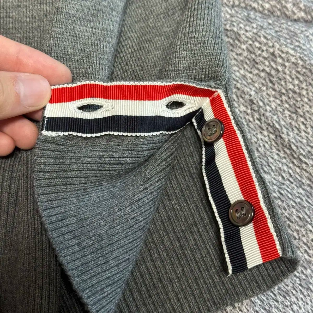 Thom Browne(トム・ブラウン) ミラノステッチ カーディガン 3