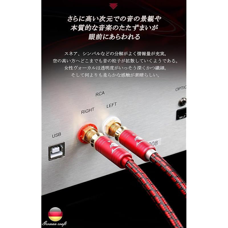 金メッキコネクタ アンプ|CDプレーヤー|スピーカー|車載オーディオなど適用