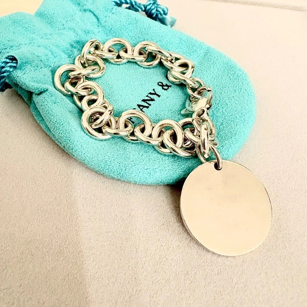 クーポン配布中》【極美品】リターン トゥ ティファニー ラウンドタグ