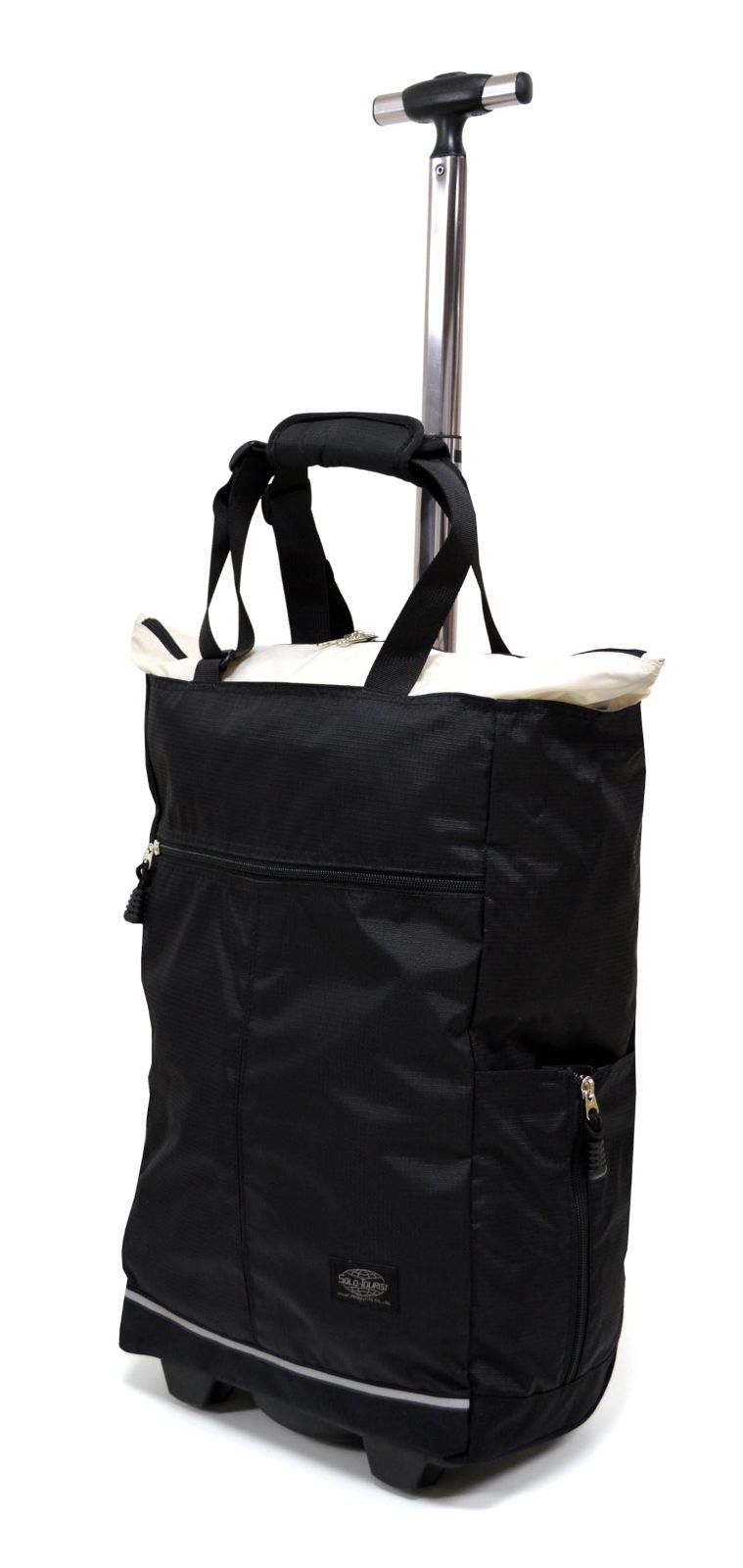   トートバッグ ブラック 数量限定】[ソロ・ツーリスト] キャリーバッグ トートバッグ 軽量 2WAY