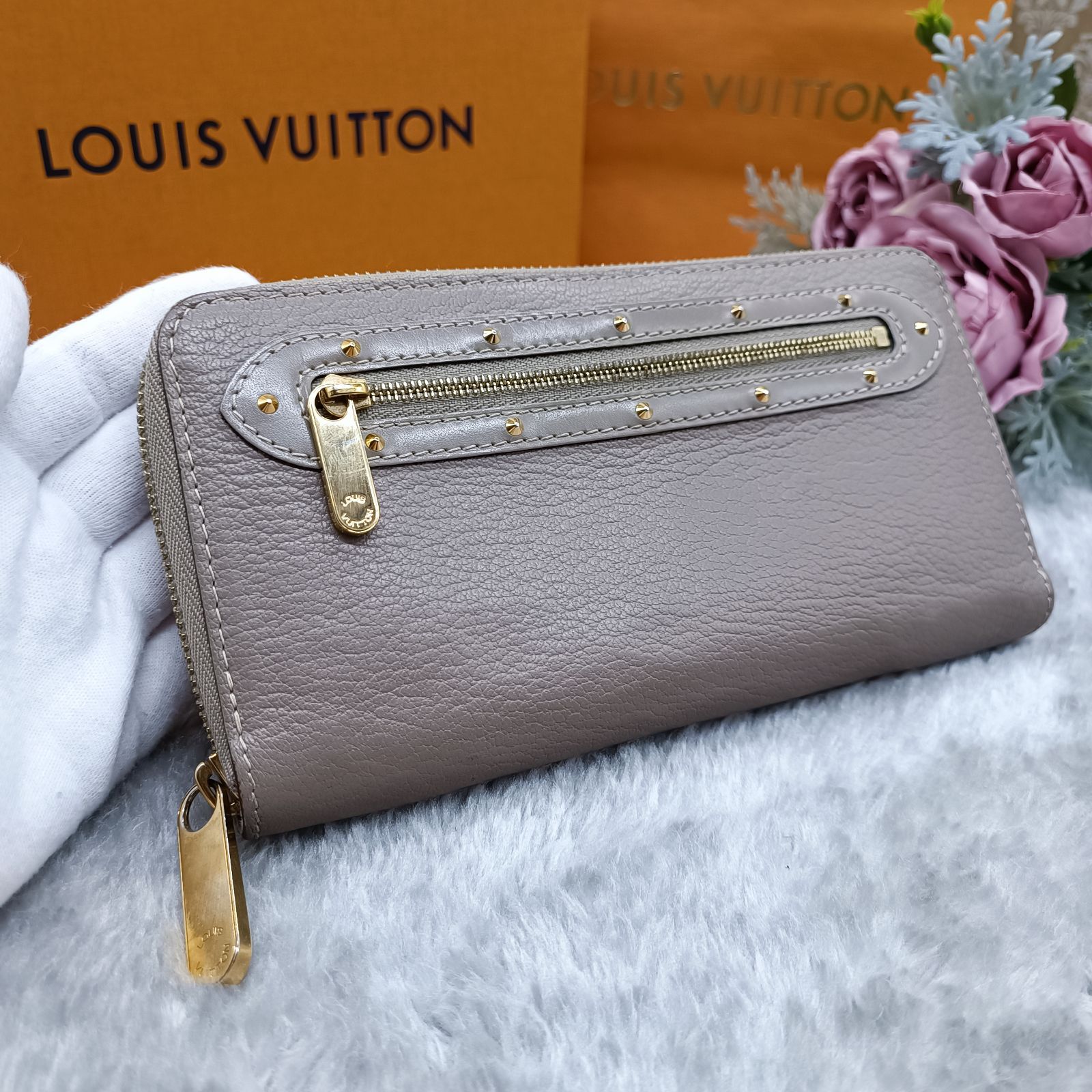 LOUISVUITTON 》 ☆美品☆ ルイヴィトン スハリ ジッピーウォレット