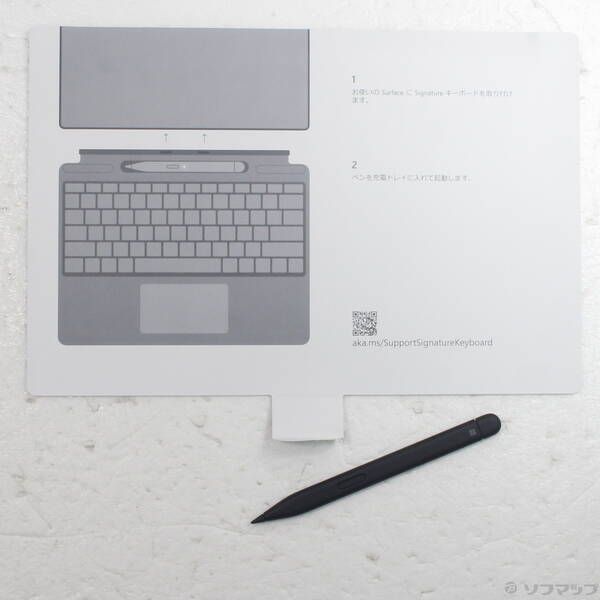 〔 品〕 スリムペン2付き Surface Pro Signature キーボード サファイア 日本語 8X6-00115 258 MEBLE-SODAR_PL