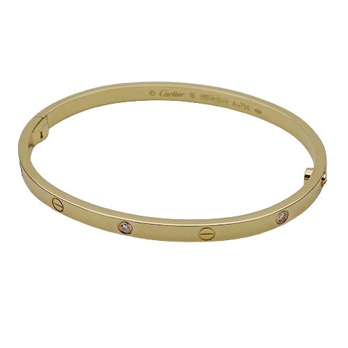 カルティエ Cartier ラブ ブレス #16 K18 YG イエローゴールド 750