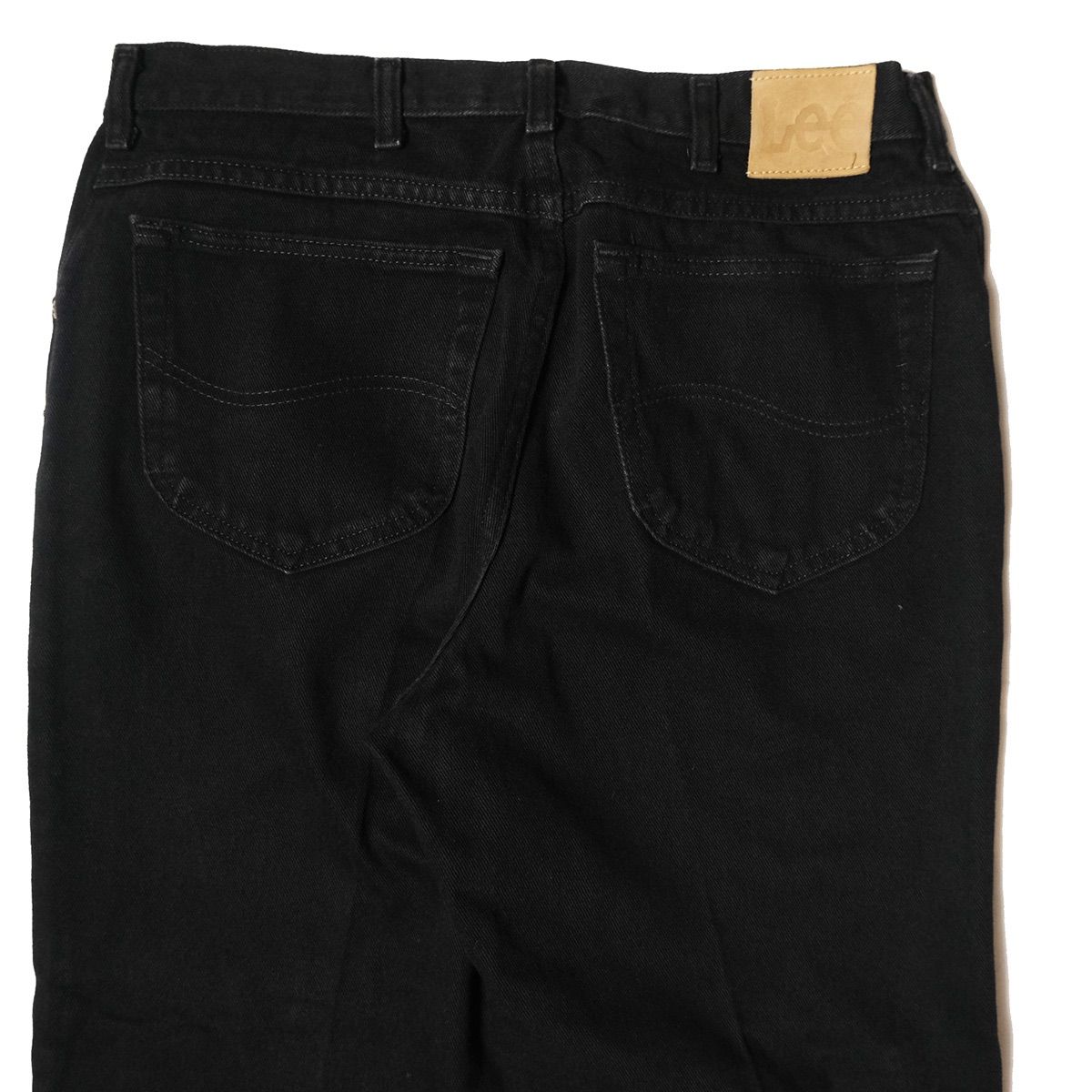 Lee 70s USA製 Leens コットンツイルパンツ カツラギ ブラック 1960s