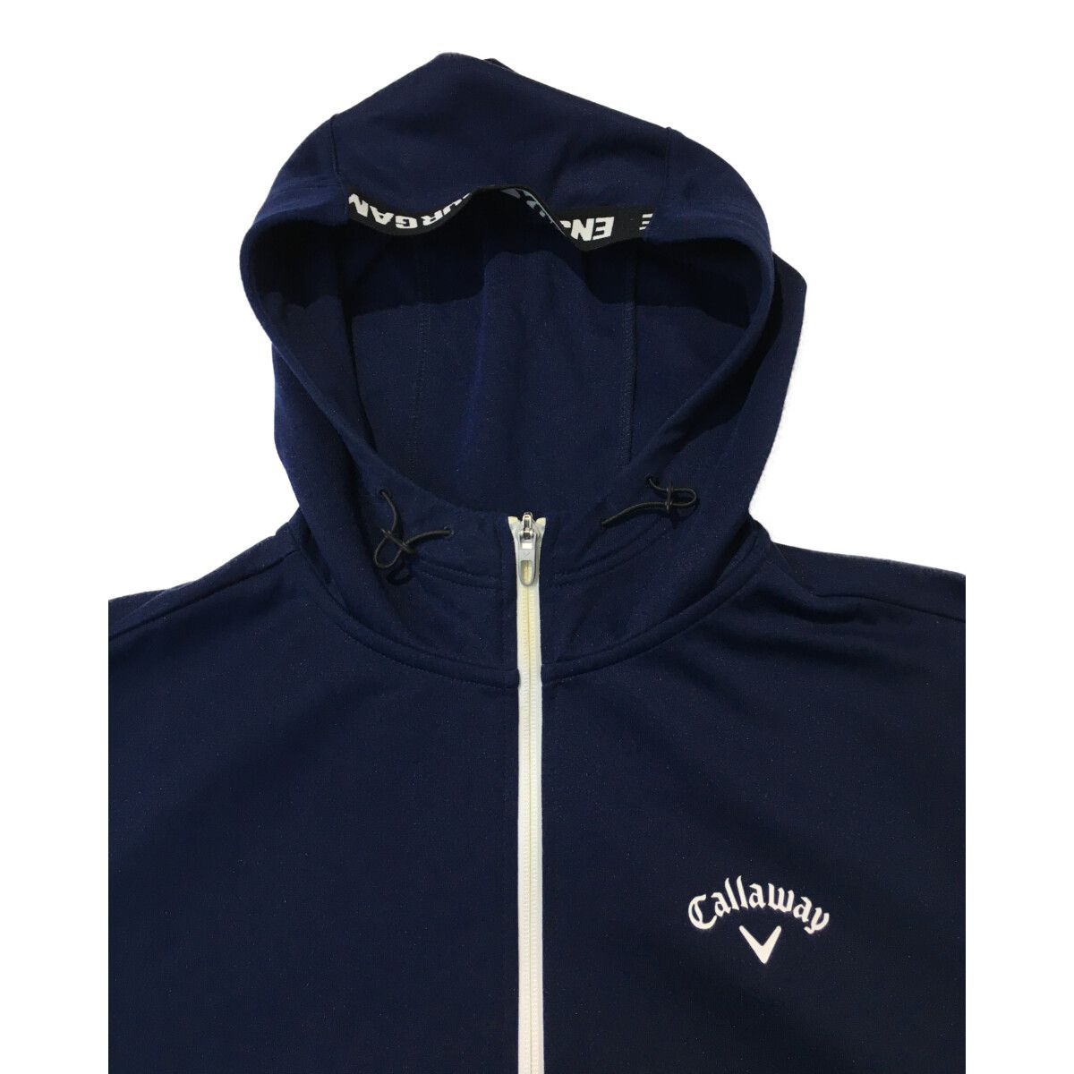Callaway - coco 中古 キャロウェイ Callaway メンズ ブルゾン M 紺 ネイビー ダブルジップ 異素材 2WAY Callaway - coco 中古 キャロウェイ Callaway メンズ ブルゾン M