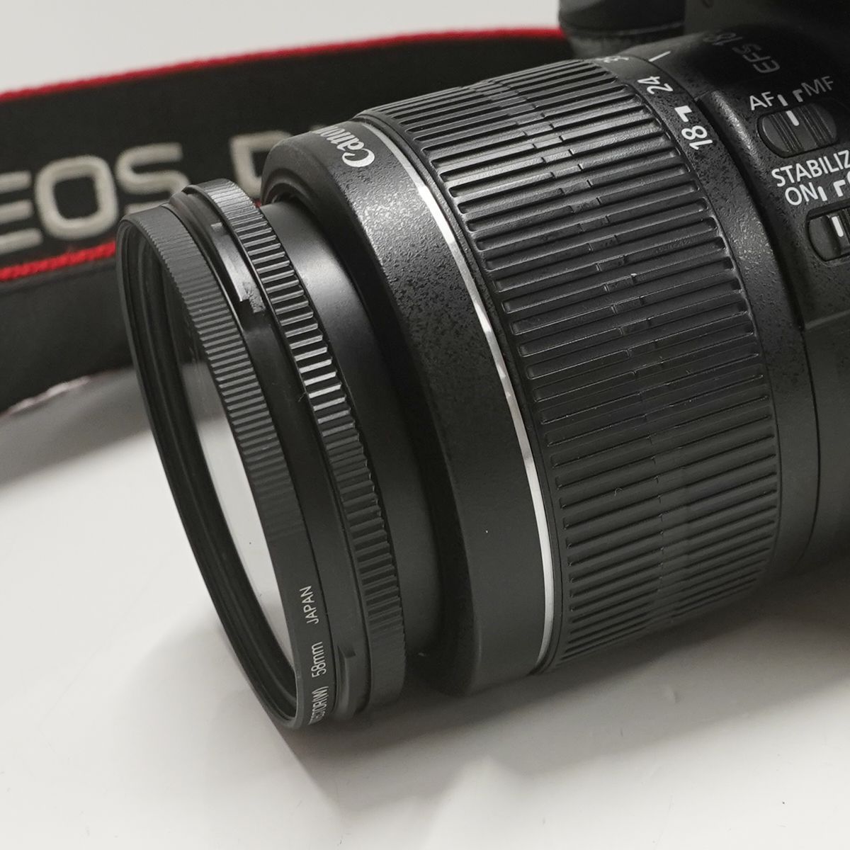 Canon EOS Kiss X5+EF-S18-55mm F3.5-5.6 IS II USED超美品 レンズ