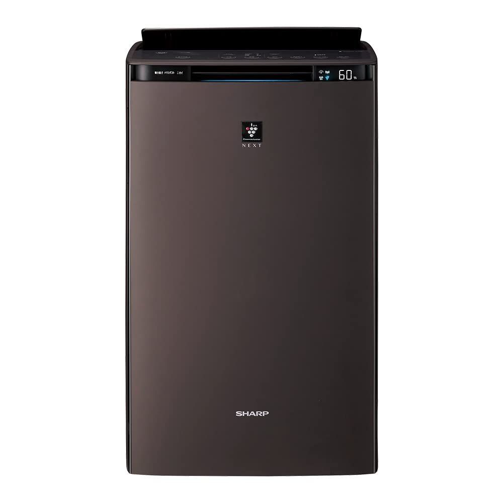 シャープ 空気清浄機 KI-SX70-T プラズマクラスター NEXT 50000 加湿 浮遊 付着ウィルス 花粉 空気浄化 スピード循環気流 おすすめ畳数 16畳 加湿量 750mL|h