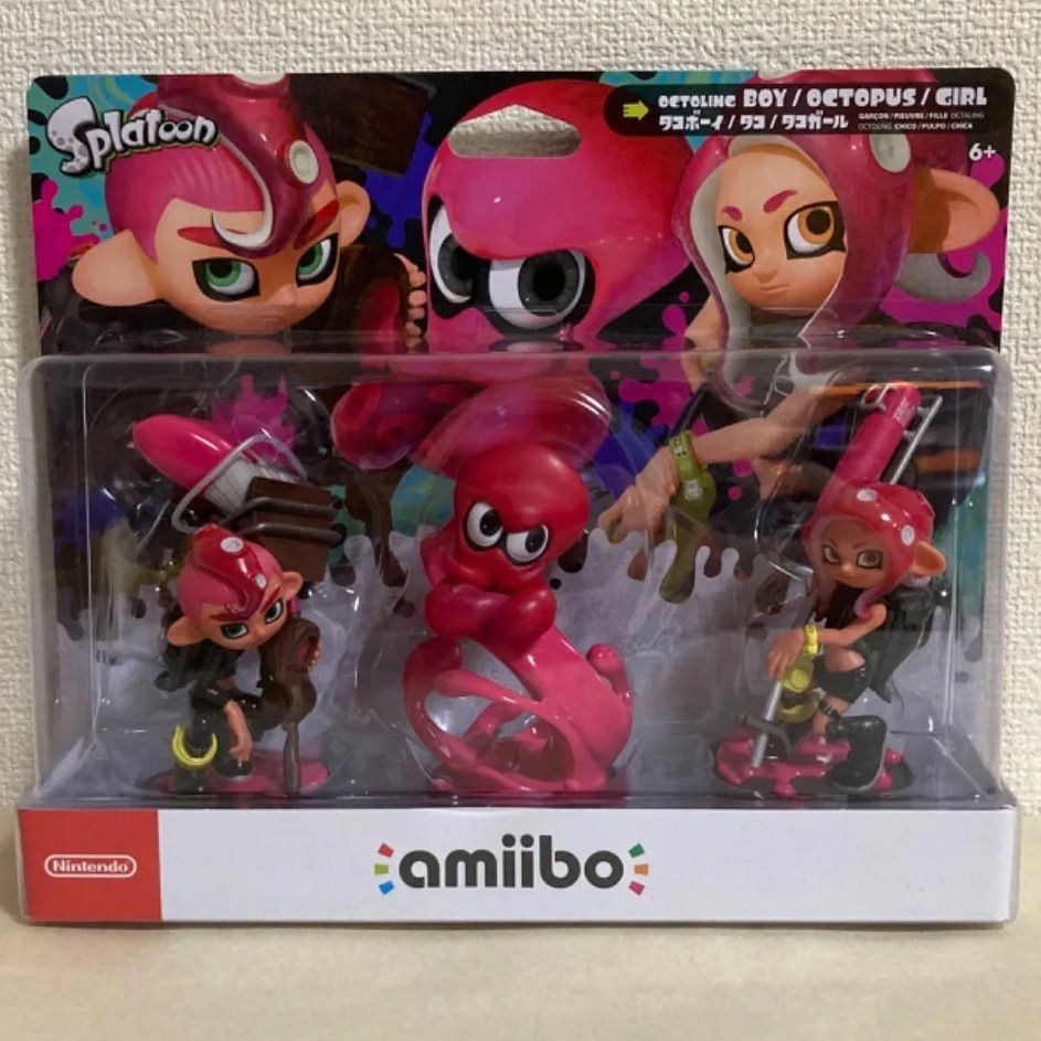 amiibo アミーボ スプラトゥーンシリーズ (トリプルセット、ヒメ