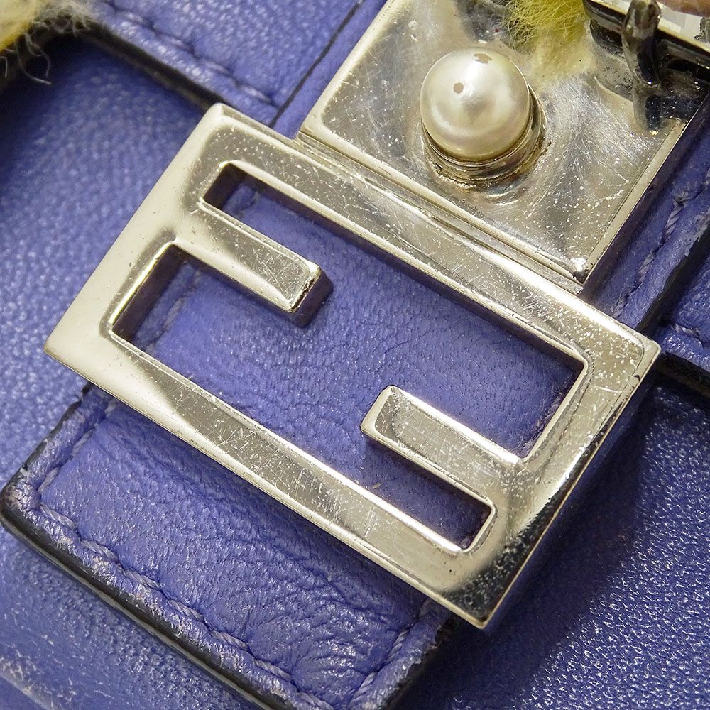 フェンディ FENDI ポーチ レディース ブランド レザー モンスター  