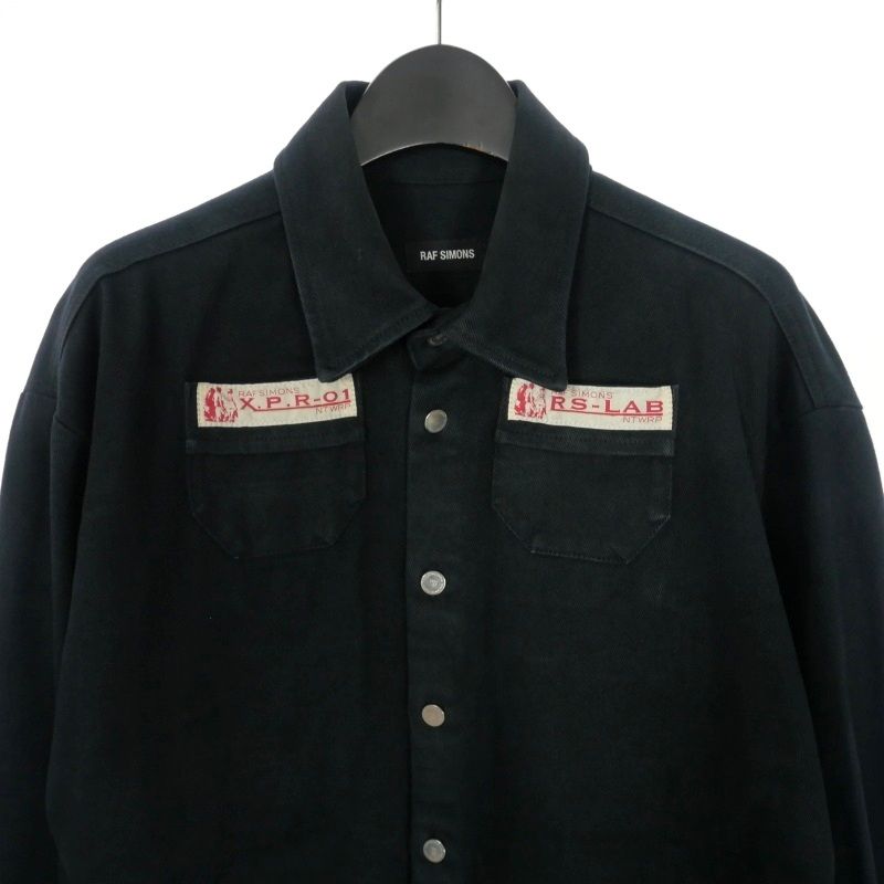ラフシモンズ RAF SIMONS 20SS Slim Fit Denim Shirt デニムシャツ