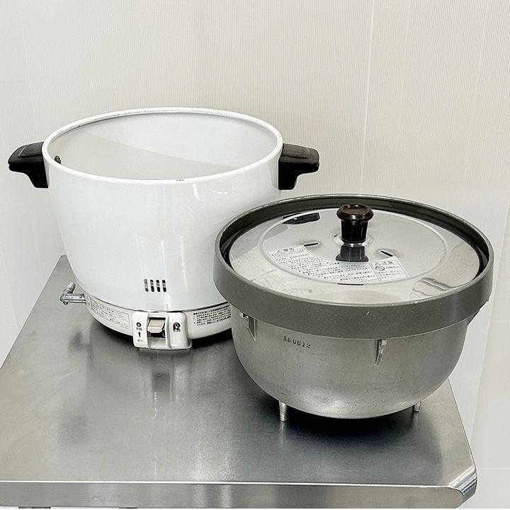 新作得価 リンナイ ガス炊飯器 RR-20SF2 LPガス専用 2019年製 中古